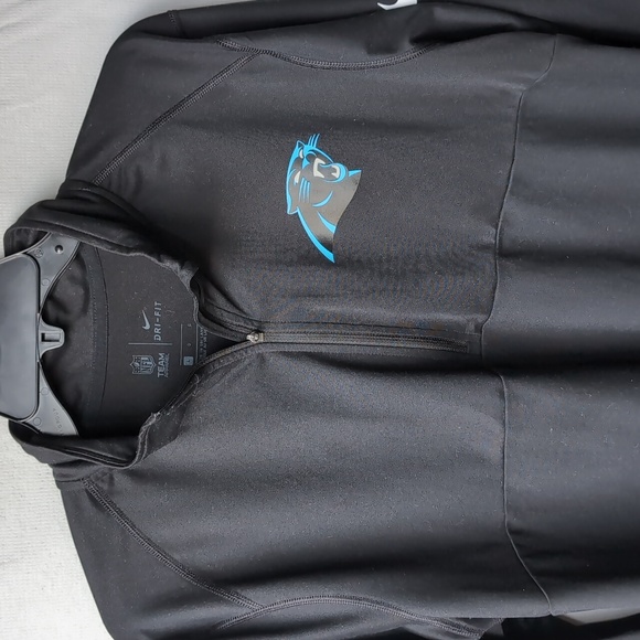 Nike Other - Nike Carolina Panthers Sideline Pullover Quarter Zip